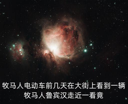 牧馬人電動車前幾天在大街上看到一輛牧馬人魯賓漢走近一看竟