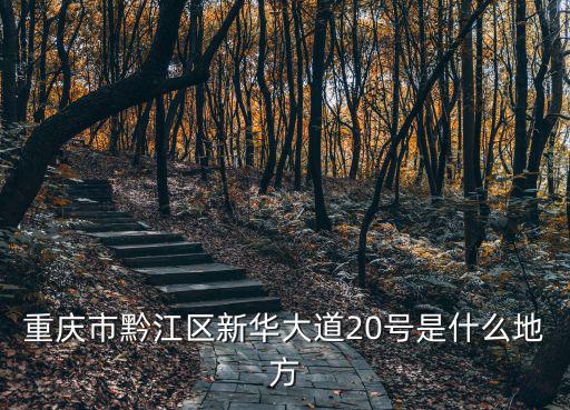 重慶市黔江區(qū)新華大道20號(hào)是什么地方