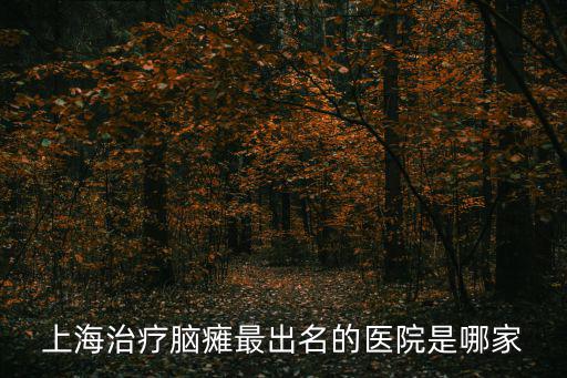 上海治療腦癱最出名的醫院是哪家