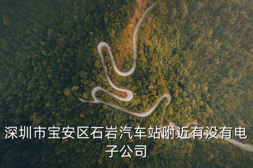 深圳市寶安區石巖汽車站附近有沒有電子公司