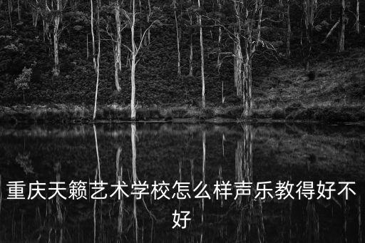 重慶天籟藝術學校怎么樣聲樂教得好不好