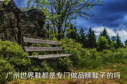 廣州世界鞋都是專門做品牌鞋子的嗎