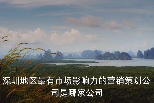 深圳華青營銷策劃有限公司，深圳營銷策劃公司有哪些