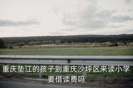 重慶市娃兒就近讀書政策，重慶墊江的孩子到重慶沙坪區來讀小學要借讀費嗎