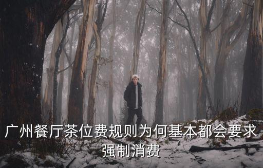 廣州餐廳茶位費規(guī)則為何基本都會要求強制消費