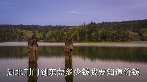 湖北荊門到東莞多少錢我要知道價錢