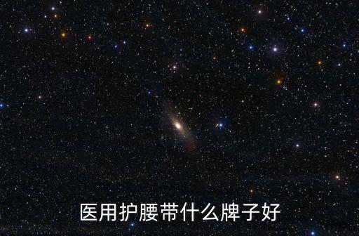 醫用護腰帶什么牌子好
