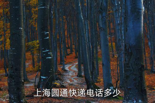上海市內(nèi)派送的電話，上海圓通快遞電話多少