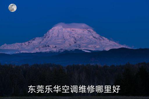 東莞樂華空調維修哪里好