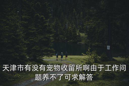 天津市有沒有寵物收留所啊由于工作問題養(yǎng)不了可求解答