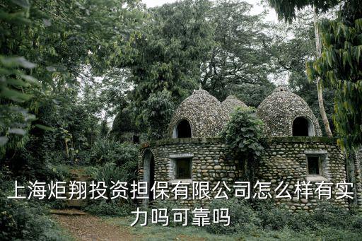上海炬翔投資擔保有限公司怎么樣有實力嗎可靠嗎
