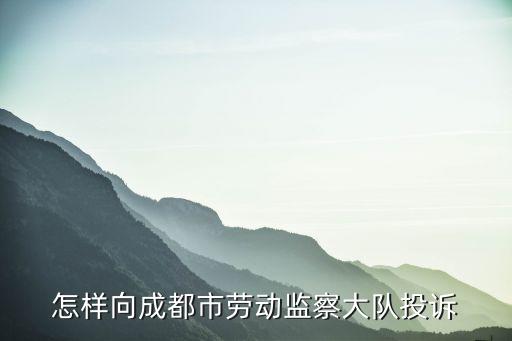 成都市成華勞動局檢查大隊，誰知道成都勞動監察大隊的電話