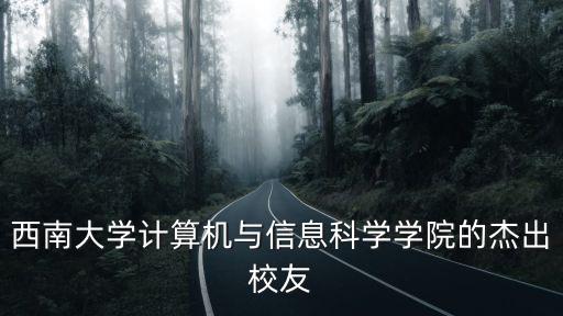 成都市駐上海辦事處主任陳，西南大學計算機與信息科學學院的杰出校友