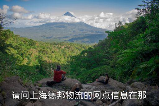 請問上海德邦物流的網(wǎng)點信息在那