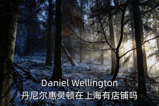 Daniel Wellington丹尼爾惠靈頓在上海有店鋪嗎