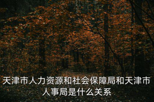 天津市人力社保保障局，天津市勞動和社會保障局在哪里怎么走