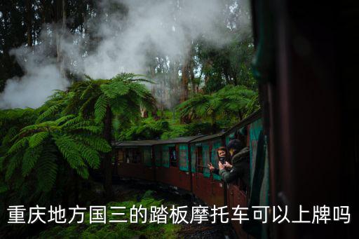 重慶地方國三的踏板摩托車可以上牌嗎