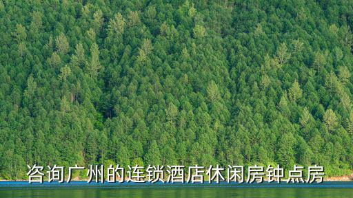 咨詢廣州的連鎖酒店休閑房鐘點房