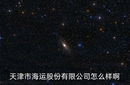 天津市海運股份有限公司怎么樣啊