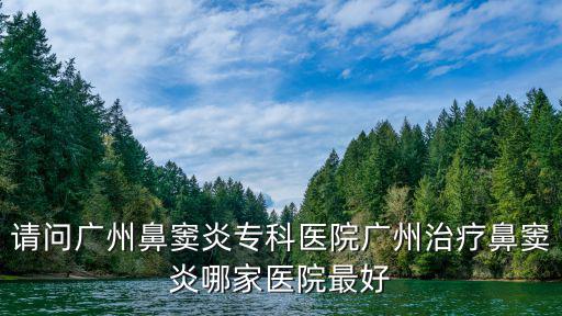 請問廣州鼻竇炎專科醫院廣州治療鼻竇炎哪家醫院最好