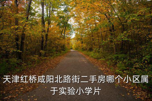 天津紅橋咸陽北路街二手房哪個小區屬于實驗小學片