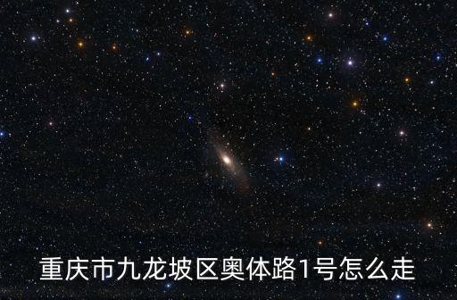 重慶市九龍坡區奧體路1號怎么走