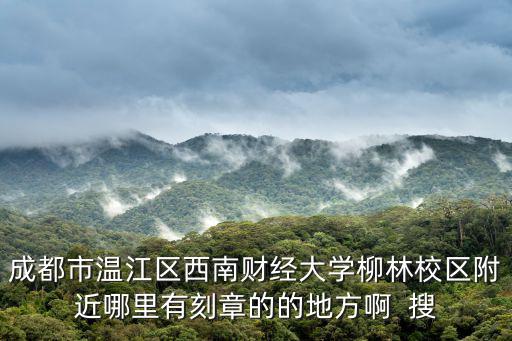 成都市溫江區在哪里銷毀印章，溫江公平城管電話