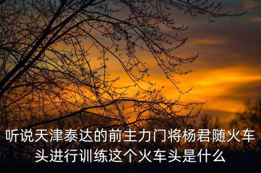 天津市火車頭足球俱樂部，天津火車頭隊會進入中甲嗎