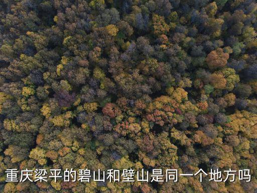 重慶市梁平碧山鎮，四川省重慶市梁平縣碧山鎮