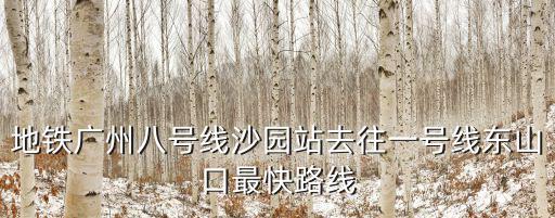 廣州北到東山口的地鐵站，廣州天河坐地鐵去東山站坐幾號線