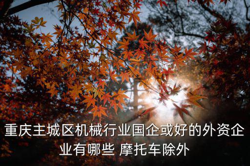 重慶市和發機械有限公司，有哪些單位在重慶招聘大專類機械人員