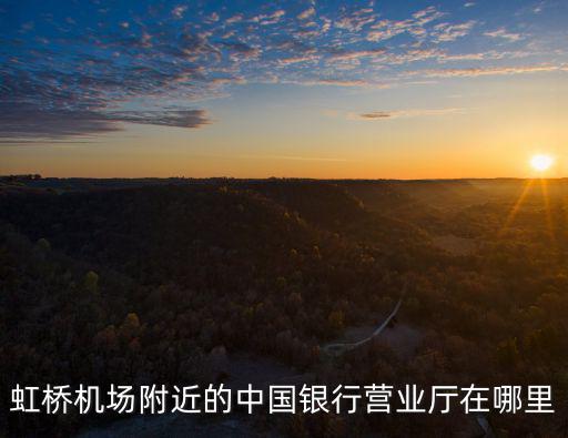 中國銀行上海市虹橋臨空經濟園區支行，虹橋機場附近的中國銀行營業廳在哪里