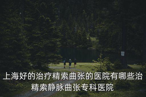 上海好的治療精索曲張的醫院有哪些治精索靜脈曲張專科醫院