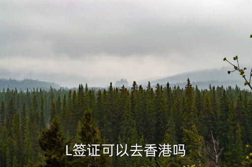 L簽證可以去香港嗎