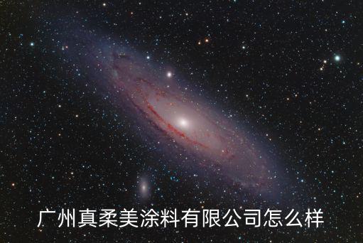 廣州真柔美涂料有限公司怎么樣