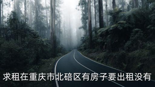 重慶市北碚區臨時租房網，求租在重慶市北碚區有房子要出租沒有