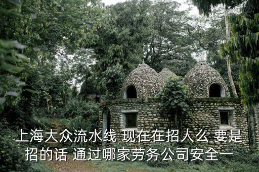 上海大眾流水線 現在在招人么 要是招的話 通過哪家勞務公司安全一