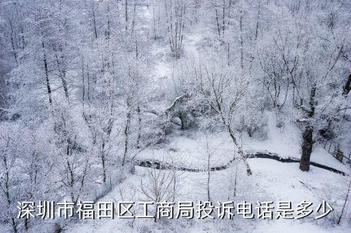 深圳福田打假舉報電話，深圳市福田區工商局投訴電話是多少