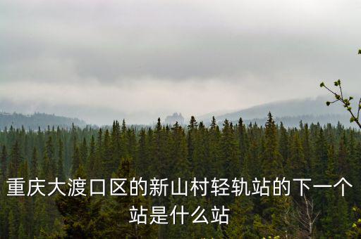 重慶市大渡口輕軌站在什么地方，重慶輕軌車站在大渡口的起點(diǎn)站在哪兒