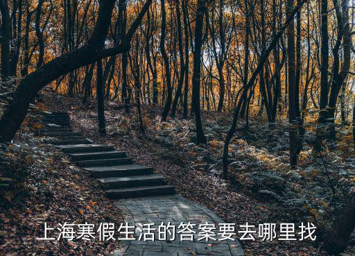 上海寒假生活的答案要去哪里找