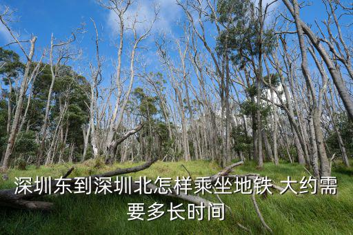 深圳東到深圳北怎樣乘坐地鐵 大約需要多長時間