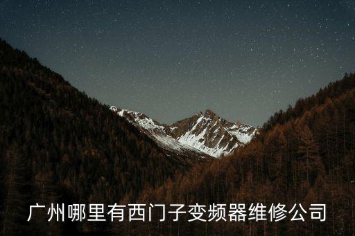 廣州哪里有西門子變頻器維修公司