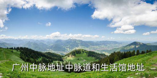 廣州中脈地址中脈道和生活館地址