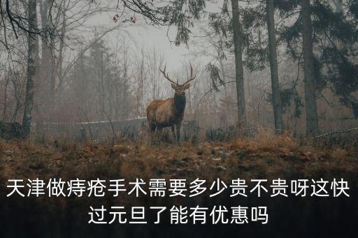 天津做痔瘡手術(shù)需要多少貴不貴呀這快過(guò)元旦了能有優(yōu)惠嗎