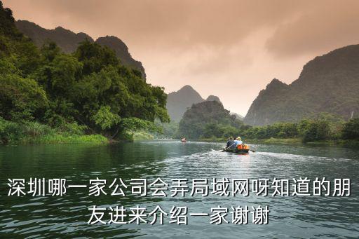 深圳哪一家公司會弄局域網呀知道的朋友進來介紹一家謝謝