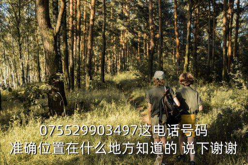 075529903497這電話號碼準確位置在什么地方知道的 說下謝謝