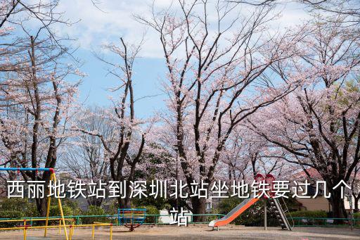 西麗地鐵站到深圳北站坐地鐵要過幾個站