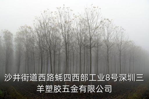 沙井街道西路蠔四西部工業(yè)8號(hào)深圳三羊塑膠五金有限公司
