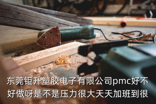 東莞鉅升塑膠電子有限公司pmc好不好做呀是不是壓力很大天天加班到很