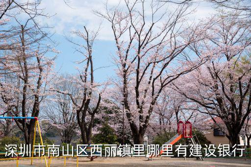 深圳市南山區西麗鎮里哪里有建設銀行